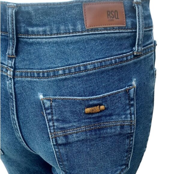 668434...RSQ Straight leg London Skinny Jeans Size 16JR, W26" 27"Inseam  9"Rise - Picture 7 of 7